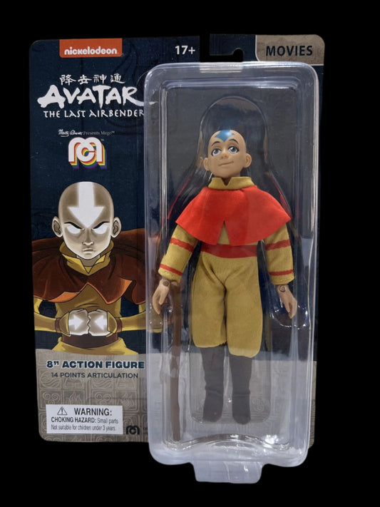 Avatar The Last Airbender Mego 8" Action Figure Nickelodeon Marty Abrams Box Dam