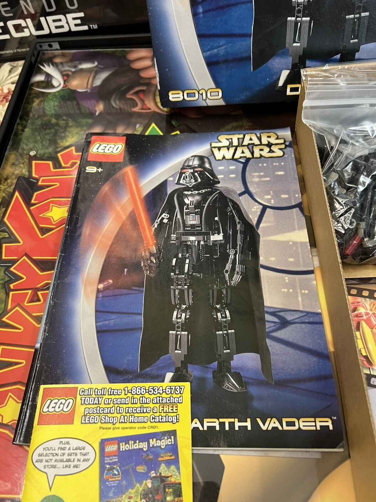LEGO Star Wars: Darth Vader (8010) With box Manual And Inserts