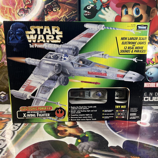 Power F/X X-Wing Fighter 1997 STAR WARS Power Of The Force POTF  #2 Kenner