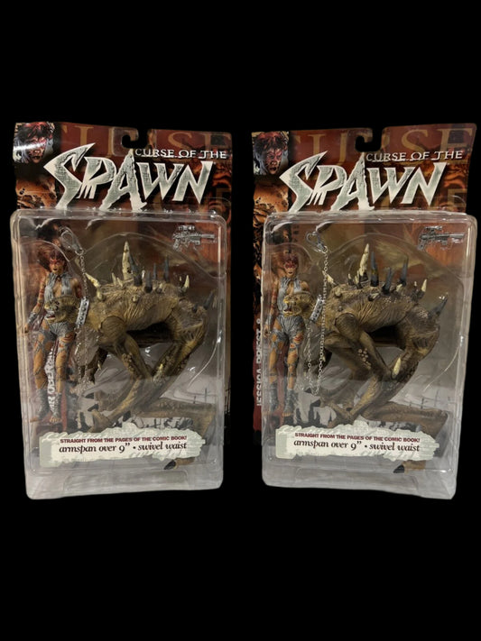 CURSE OF THE SPAWN NIP JESSICA PRIEST & MR OBERSMITH SERIES 13 MCFARLANE TOYS