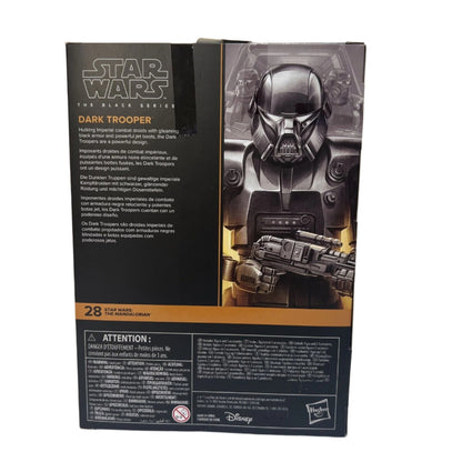 Star Wars The Black Series Dark Trooper Action Figure - Black Hasbro
