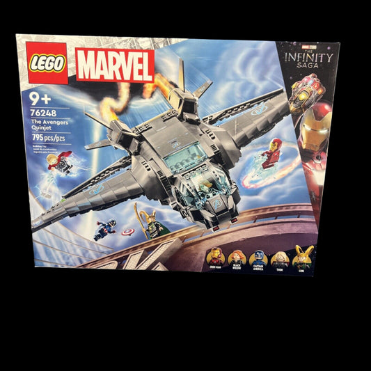 LEGO Super Heroes: The Avengers Quinjet 76248 With Loki Iron Man Captain Am