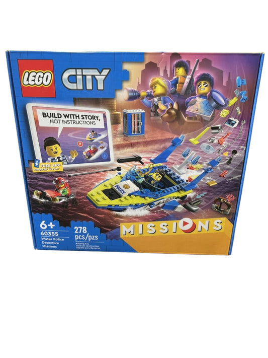 LEGO CITY: Water Police Detective Missions 60355 (Damaged Box)