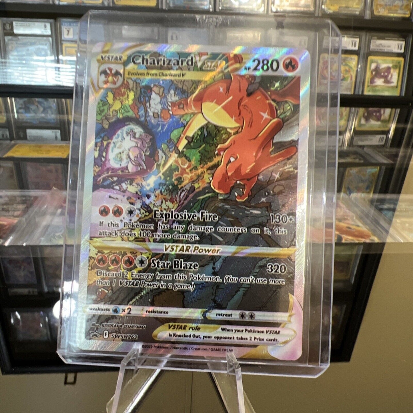 2022 Pokemon Ultra Premium Collection BSP Charizard VSTAR #SWSH262