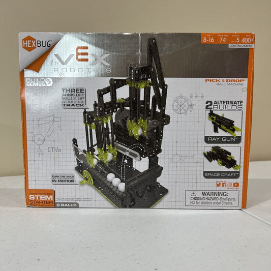 HEXBUG Kids VEX Pick and Drop Ball Machine