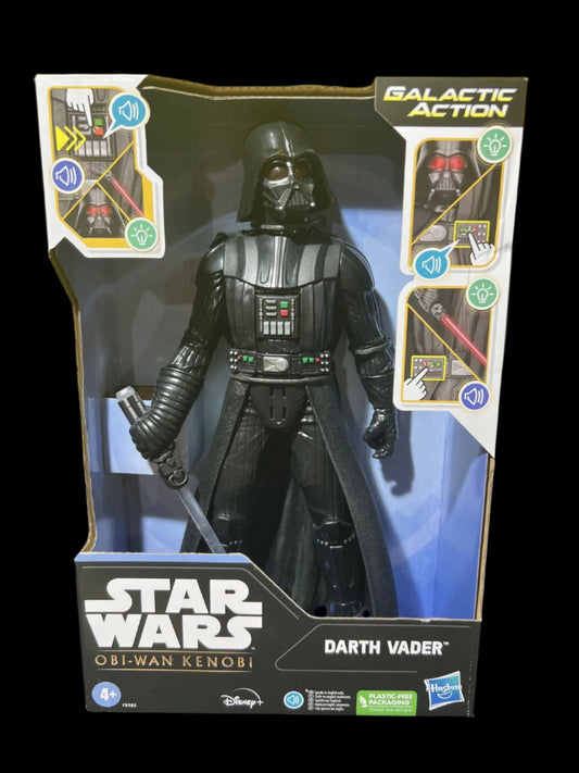 Star Wars Obi Wan Kenobi Galactic Action DARTH VADER Interactive Action Figure