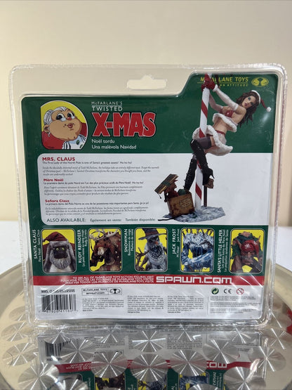2007 Mcfarlane's Twisted X-Mas Mrs. Claus Blonde Variant Sealed NIP