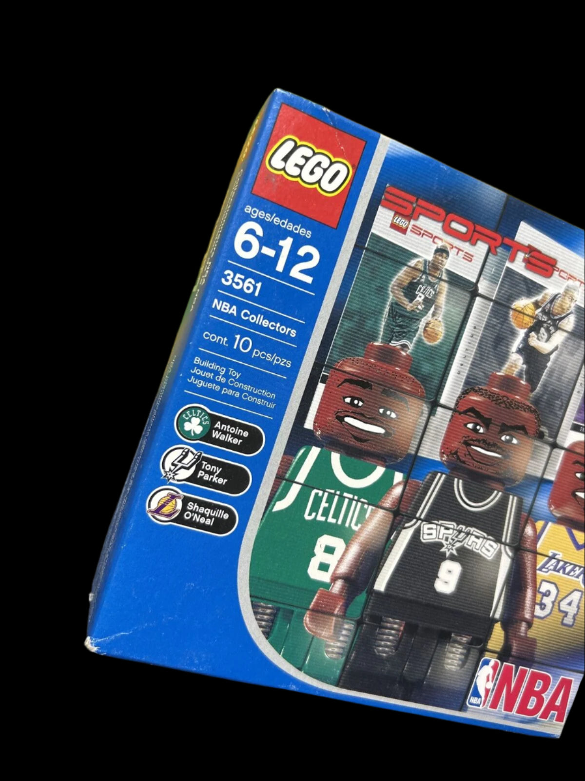 LEGO Sports: NBA Collectors #2 (3561) Shaquile O’Neal Antoine Walker Tony Parker