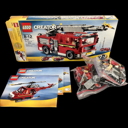 LEGO CREATOR: Fire Rescue (6752) Complete in box Used