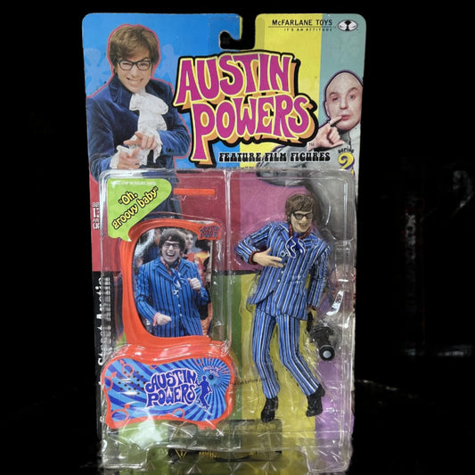 1999 McFarlane toys Austin Powers Film Action Figure Series 2 Carnaby Street NEW