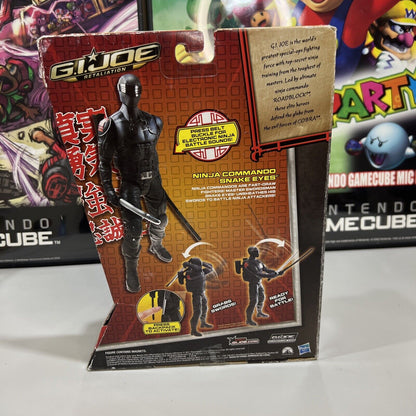 New - G.I. Joe Retaliation NINJA COMMANDO SNAKE EYES 10" Action Figure - 2012