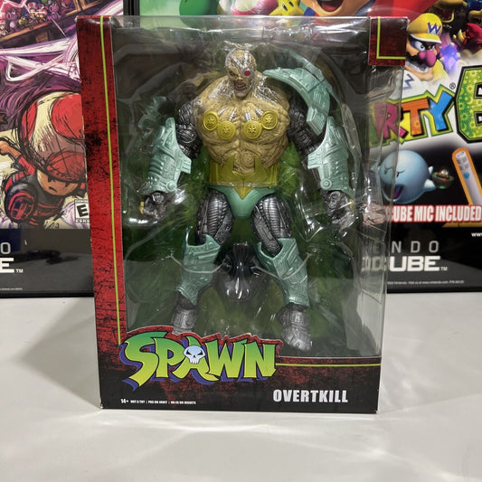 SPAWN OVERTKILL MEGAFIG  Action Figure McFarlane Toys , New In Box 10