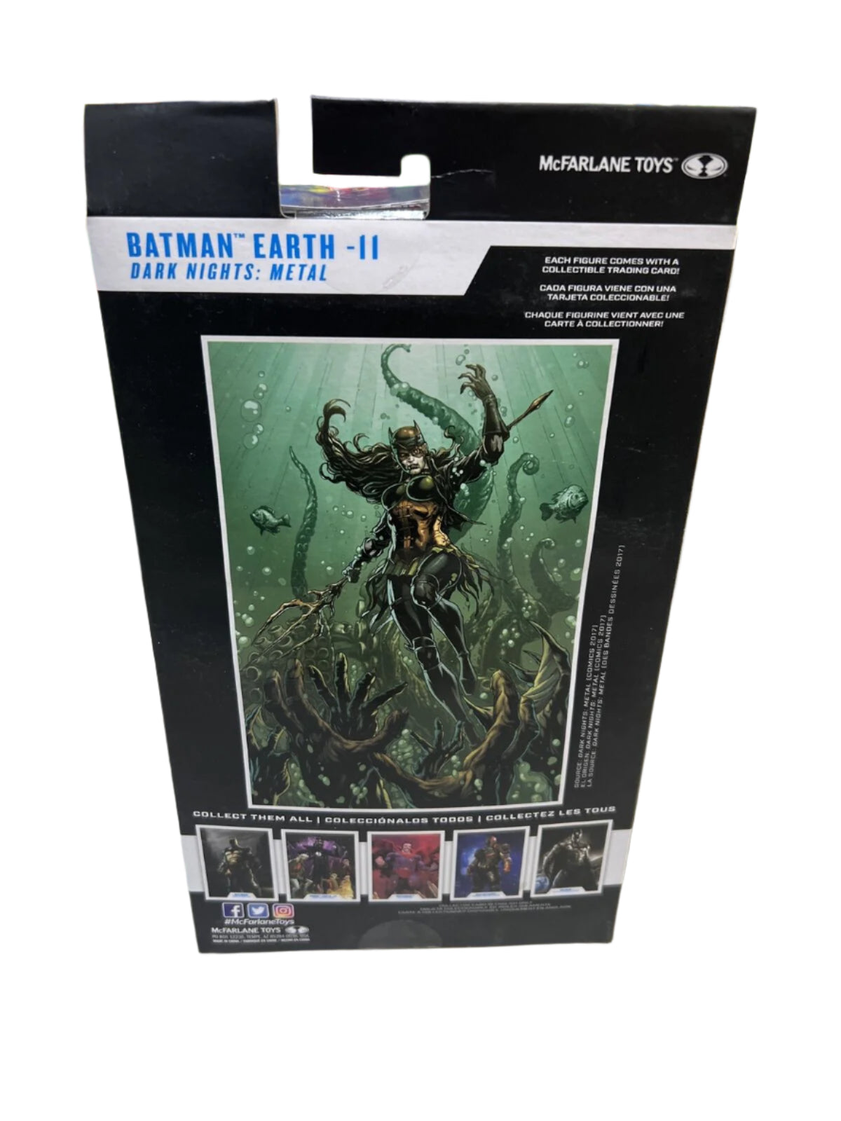 McFarlane Toys DC Multiverse Bathman Earth II The Drowned 7" Action Figure NIB DARK KNIGHT METAL