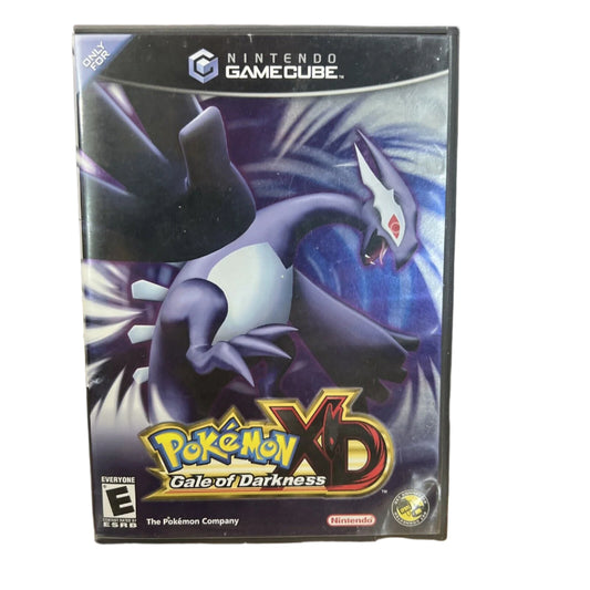 Pokemon XD: Gale of Darkness (Nintendo GameCube, 2005) Disc Case And Manual Book