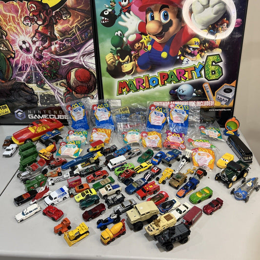HUGE 70’s 80’s + HOTWHEELS MATCHBOX TONKA  TESTOR TOYS MCDONALDS + MORE
