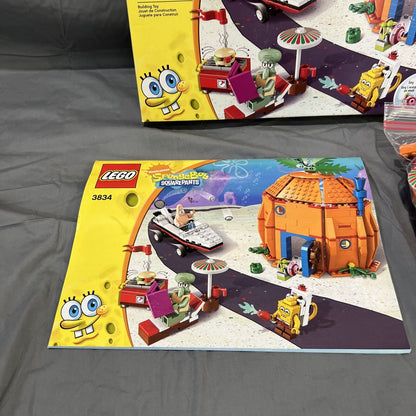 LEGO SpongeBob SquarePants: Good Neighbours at Bikini Bottom (3834) Complete in box Used