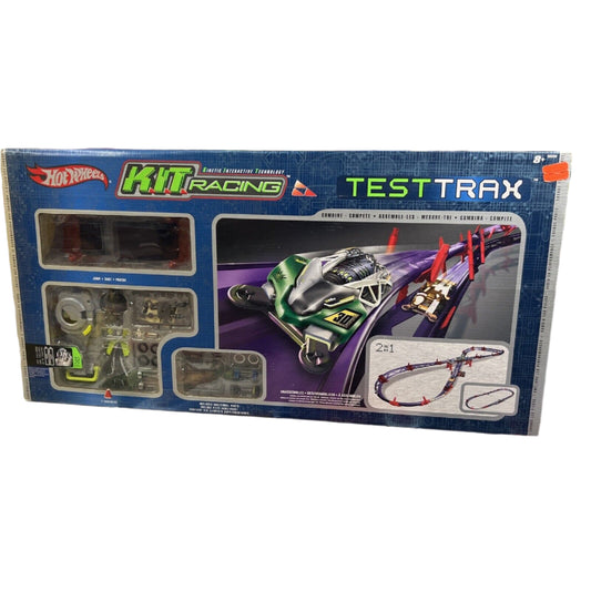 NIB Hot Wheels Kinetic Interactive Technology Kit Racing Test Trax 2 - 1 Combine
