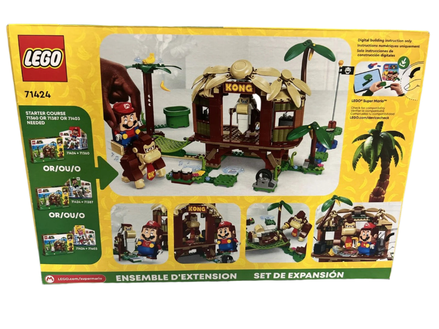 LEGO Super Mario: Donkey Kong's Tree House Expansion Set (71424)