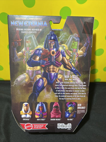 Mattel Collectibles: Masters of the Universe Man-E-Faces 7" Action Figure...