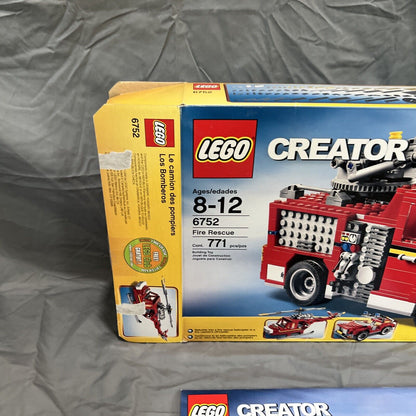LEGO CREATOR: Fire Rescue (6752) Complete in box Used