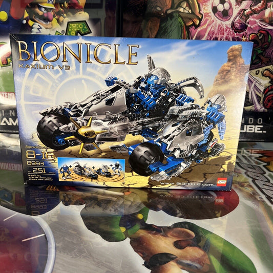 LEGO BIONICLE: Kaxium V3 (8993) New In Good Condition Box. Rare. The Legend
