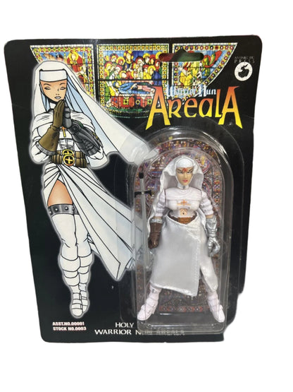 1997 Holy White Warrior Nun Areala  Action Figure Sealed ( TUB 3 )