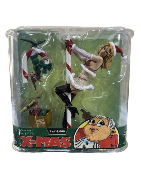 2007 Mcfarlane's Twisted X-Mas Mrs. Claus Blonde Variant Sealed NIP