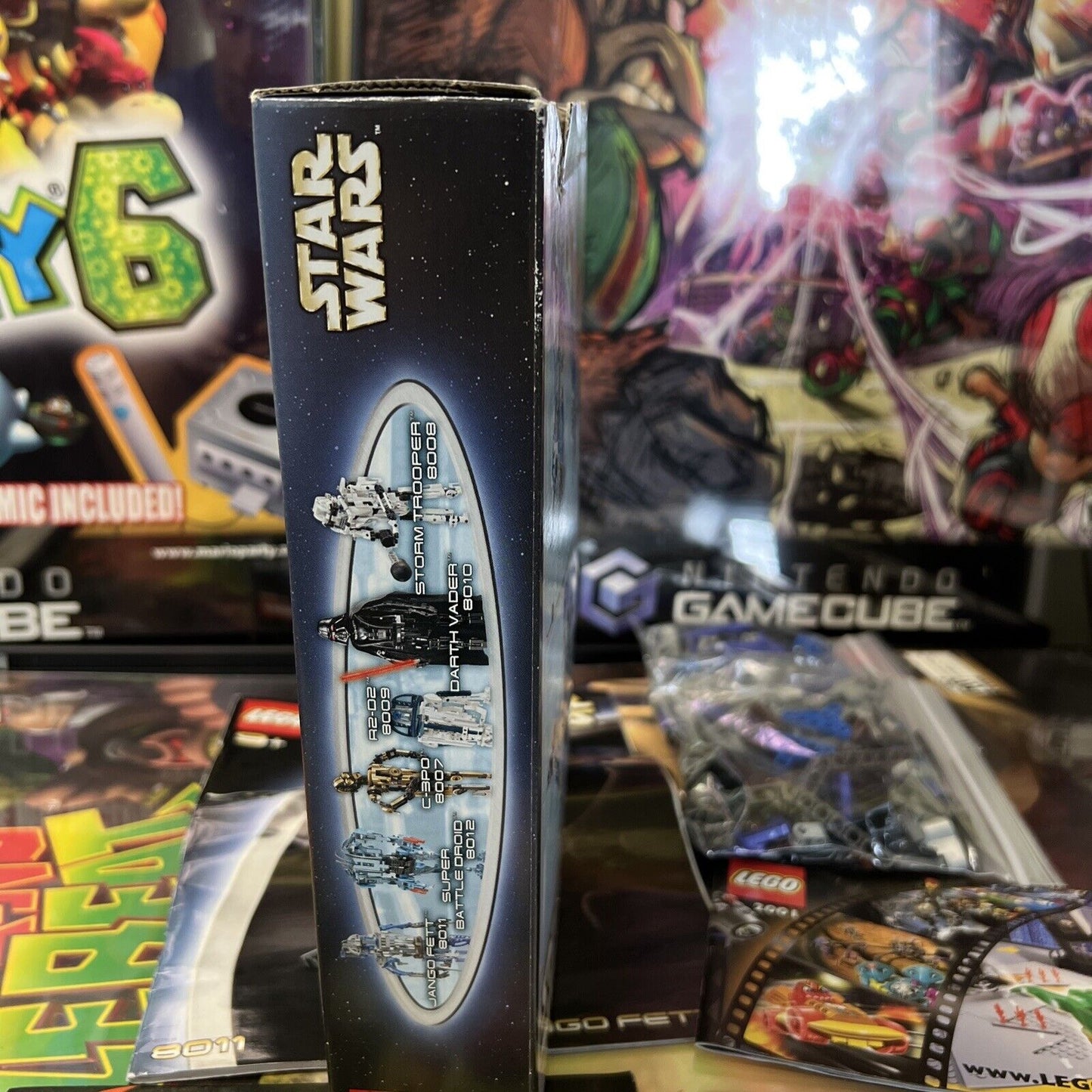Lego Star Wars Jango Fett (8011) With Box Manual And Inserts!