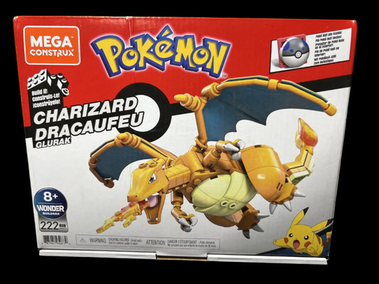 MEGA Construx Wonder Builders Pokémon Charizard - Multi-Color (GWY77) 222 Pieces