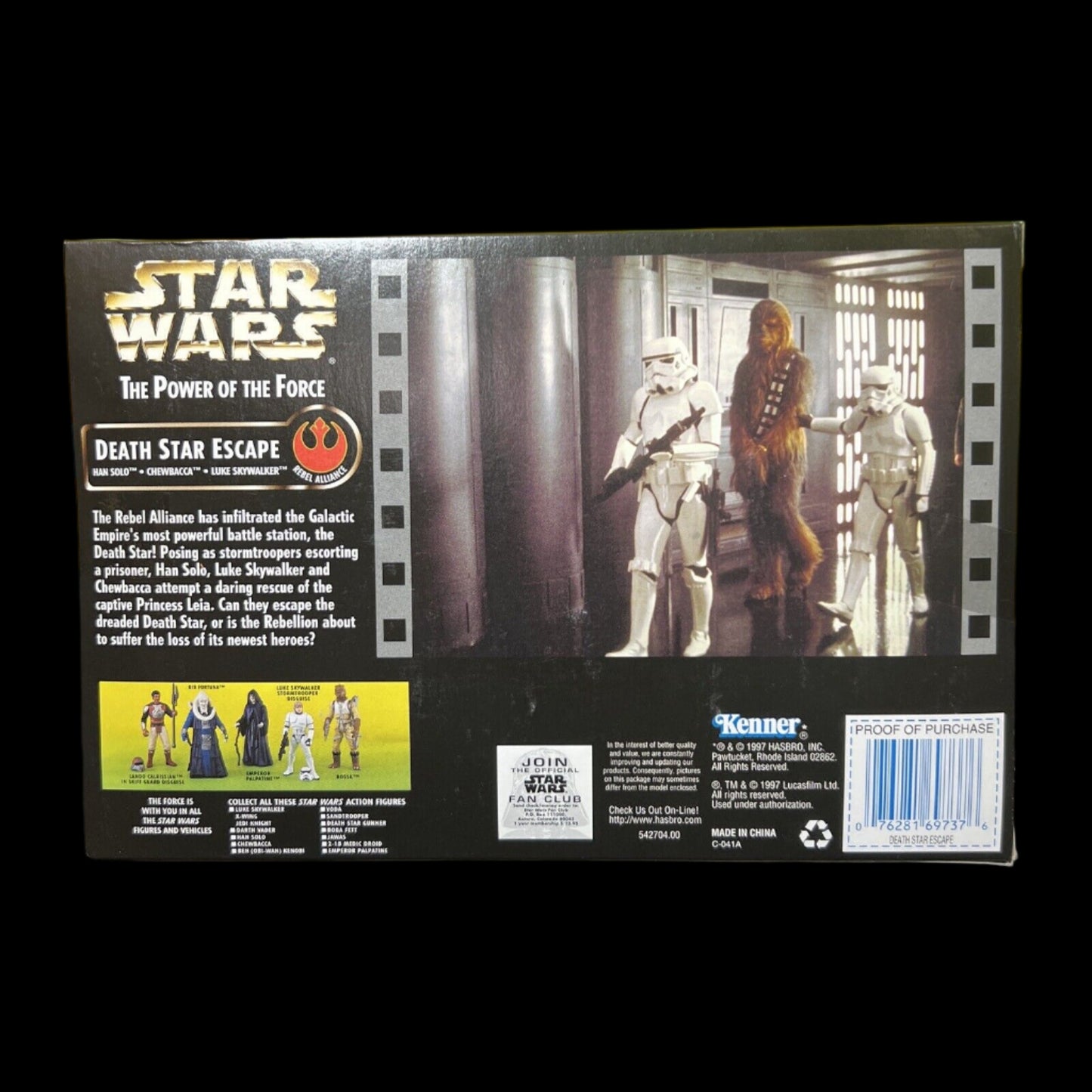 Star Wars Power of the Force 1997 Death Star Escape Brand New Sealed Vtg Kenner POTF