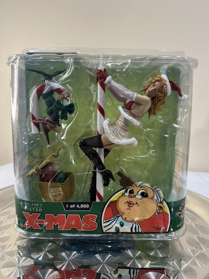 2007 Mcfarlane's Twisted X-Mas Mrs. Claus Blonde Variant Sealed NIP 1