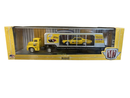 M2 MACHINES 1956 FORD C-500 COE & 1970 Ford Torino Cobra 429 Factory Sealed 2012