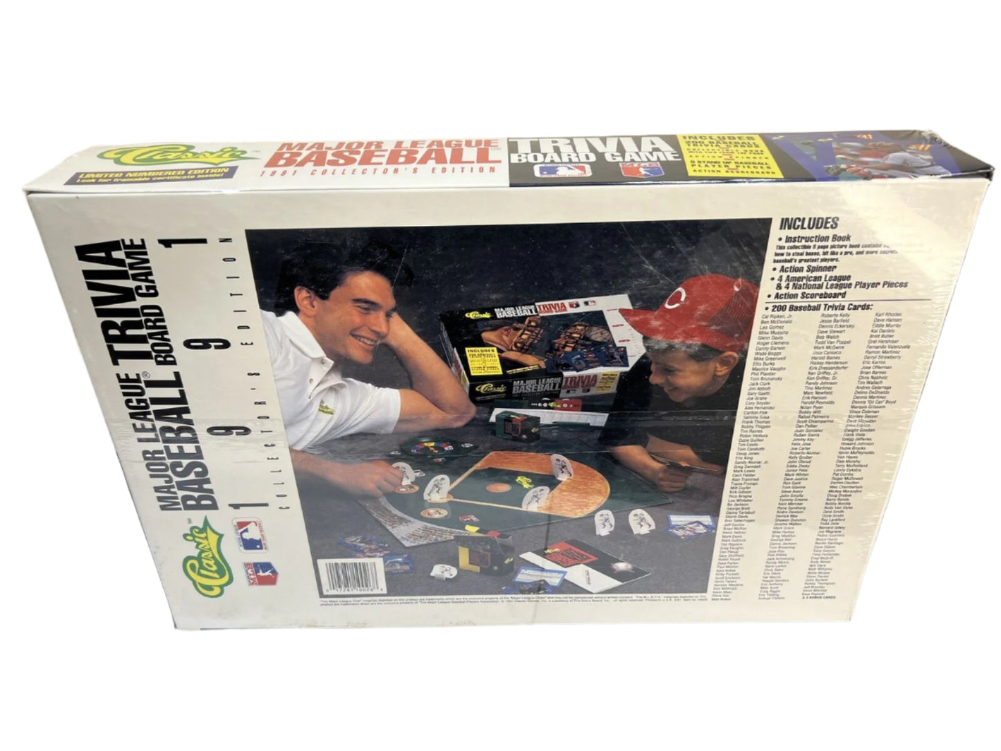 Classic Major League Baseball Trivia Board Game 1991 Collector’s Edition New MLB