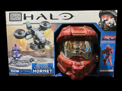 Mega Bloks Halo Micro-Fleet Hornet Set 97224 Super Poseable Micro Figure NIP