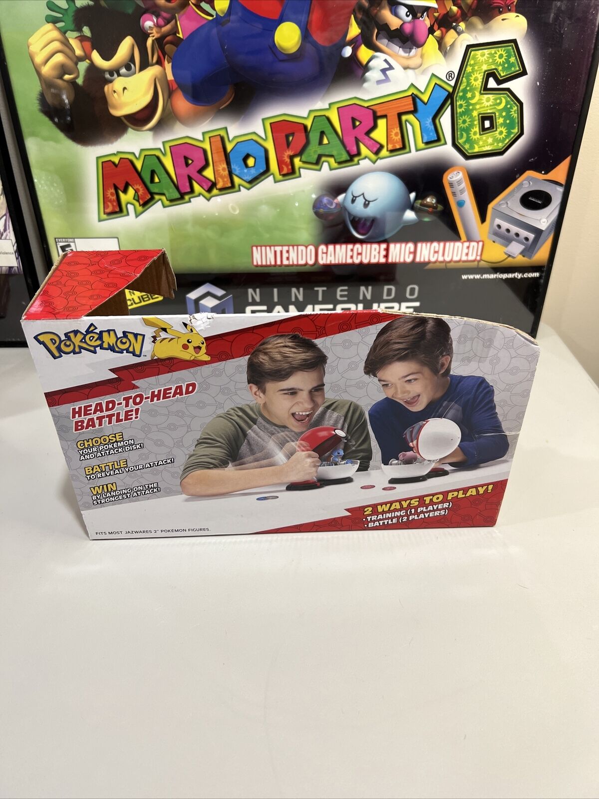 Pokemon - Surprise Attack Game SQUIRTLE + JIGGLYPUFF + POKEBALL + PREMIER BALL