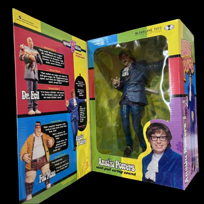 Austin Powers 9" Special Edition Figure Austin Powers McFarlane Toys 2000 NEW