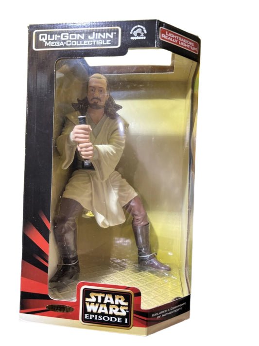 Star Wars: The Phantom Menace Qui-Gon Jinn Glow in the Dark Collectible Applause