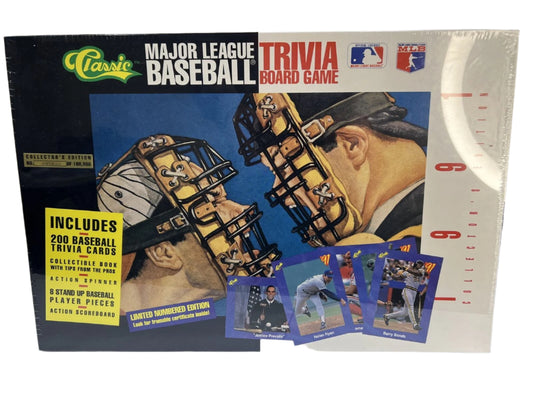 Classic Major League Baseball Trivia Board Game 1991 Collector’s Edition New MLB