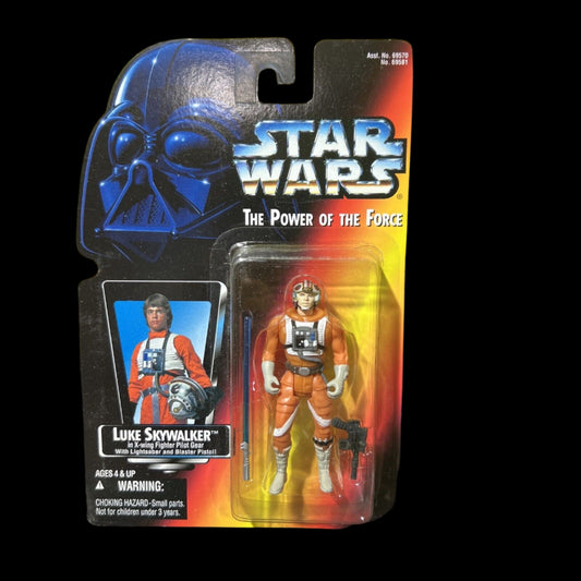 Kenner Star Wars Luke Skywalker In X-Wing Fighter Pilot Gear Action Figure POTF Power of the Force
