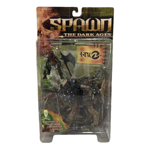1999 McFarlane Toys Spawn The Dark Ages Iguantus & Tuskadon Series 14 Figure New