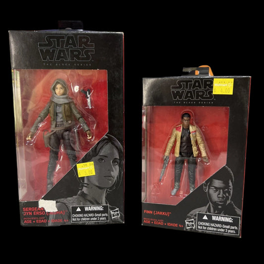 Hasbro Star Wars The Black Series Rogue One SERGEANT JYN ERSO + FINN (JAKKU) 2