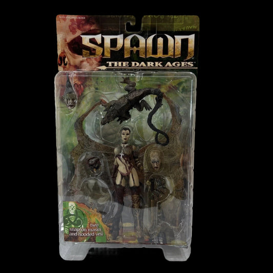 Spawn Dark Ages The Necromancer Action Figure Series 14 McFarlane VTG 1999 New