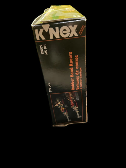 Vintage K'NEX Rubber Band Racers 1995 (12002) Open Box