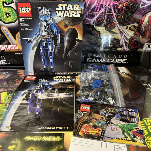 Lego Star Wars Jango Fett (8011) With Box Manual And Inserts!