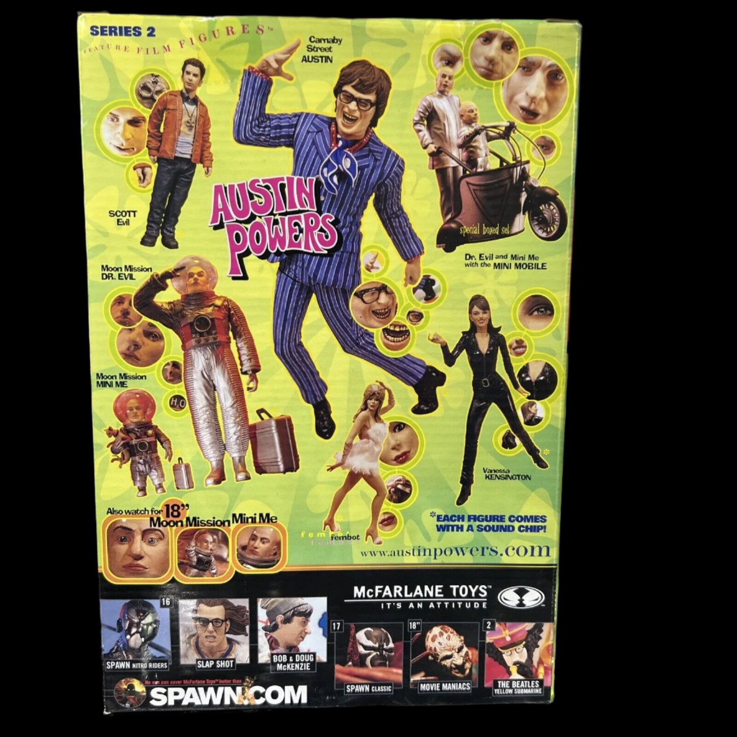 Austin Powers 9" Special Edition Figure Austin Powers McFarlane Toys 2000 NEW