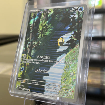 Psyduck Scarlet & Violet 151 175/165 Holo Illustration Rare Pokémon TCG