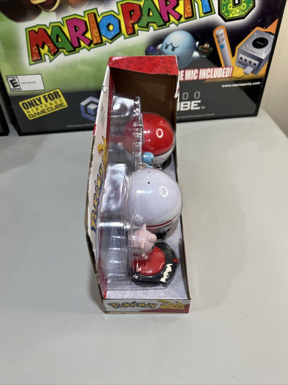 Pokemon - Surprise Attack Game SQUIRTLE + JIGGLYPUFF + POKEBALL + PREMIER BALL