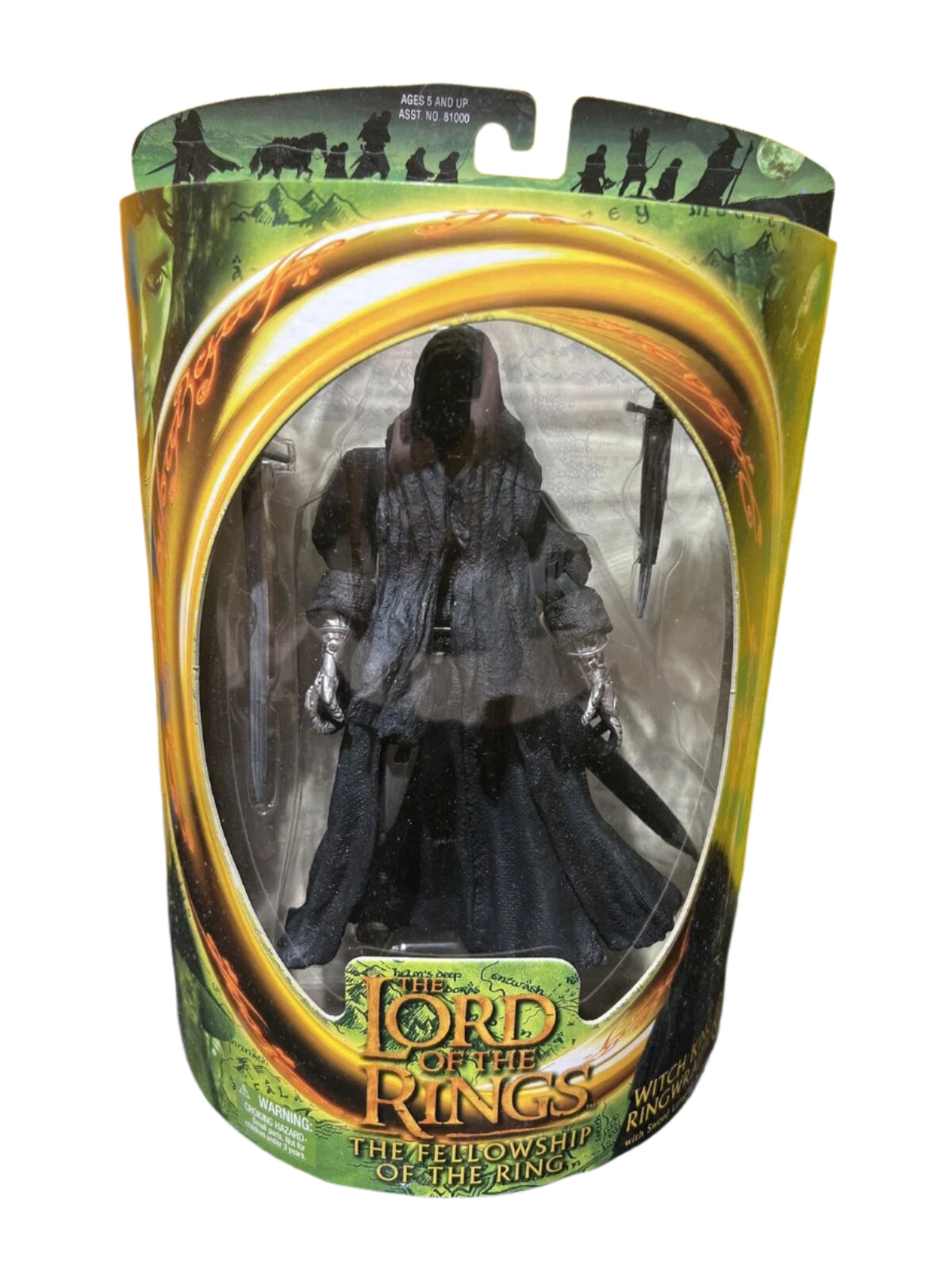 LOTR Witch King Ringwraith Action Figure - 2001 Toy Biz Lord of the Rings