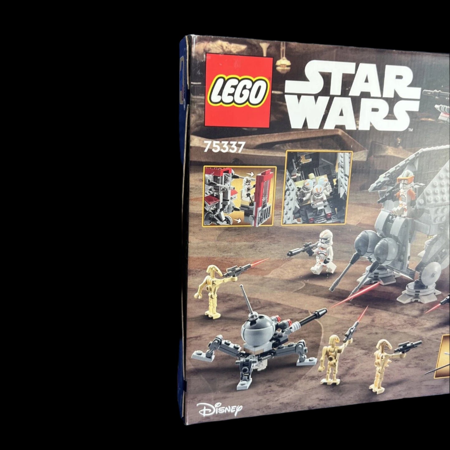 LEGO Star Wars: AT-TE Walker 75337 With Commander Cody