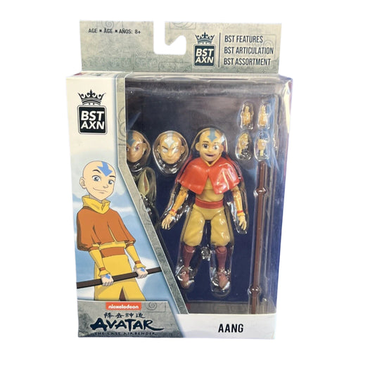 Avatar the Last Airbender Aang Figure, BEST AXN 5" Action Figure With Momo!